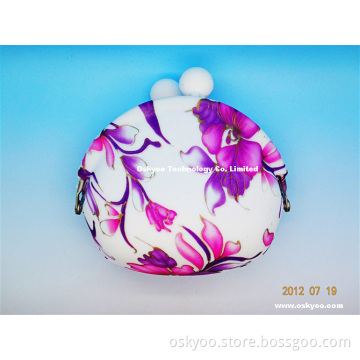 Eco-Fashion Silicone Coin Purse Wallet (SW108)
